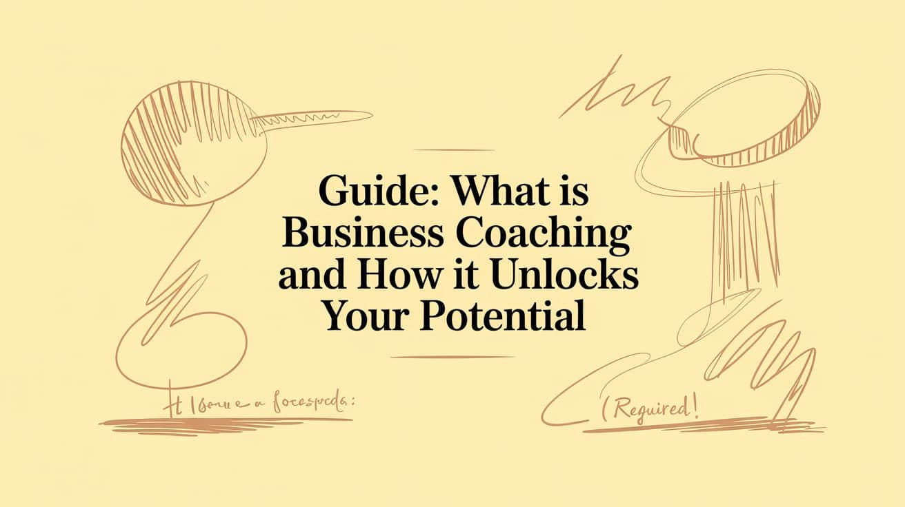 Guide: What is business coaching and how it unlocks your potential