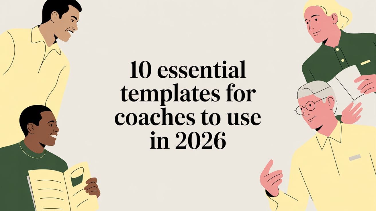 10 Essential Templates for Coaches to Use in 2026
