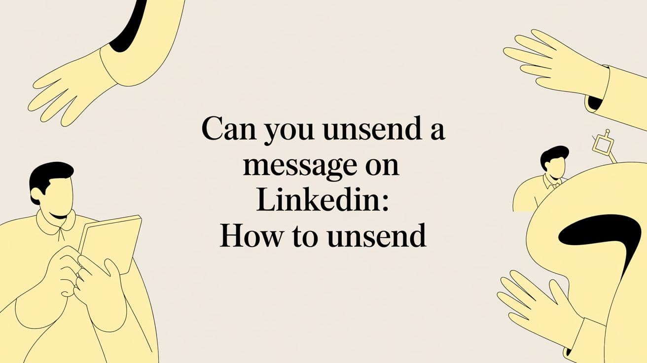 Can You Unsend a Message on Linkedin: How To Unsend