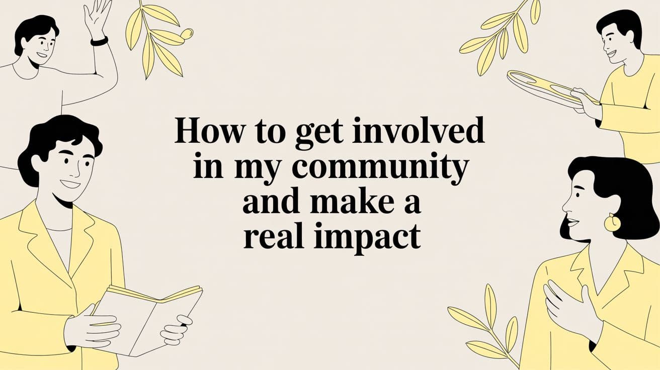 How to Get Involved in My Community and Make a Real Impact