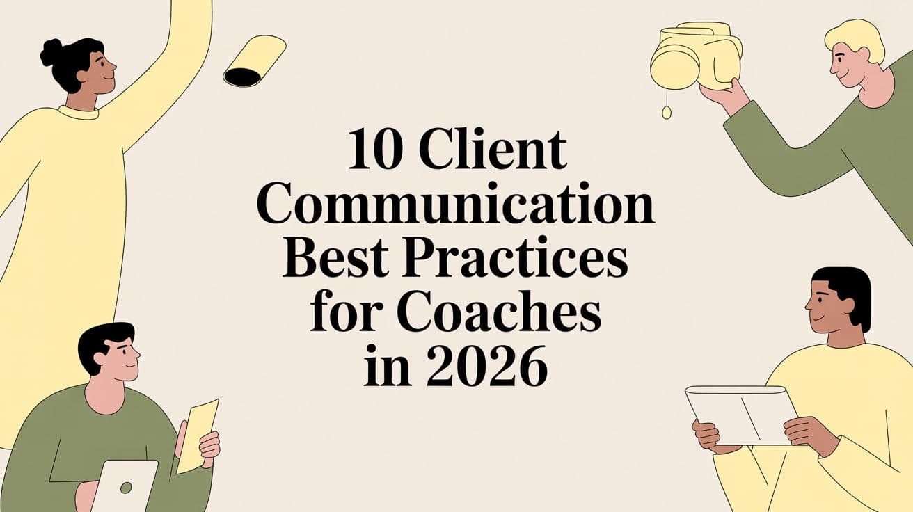 10 Client Communication Best Practices for Coaches in 2026