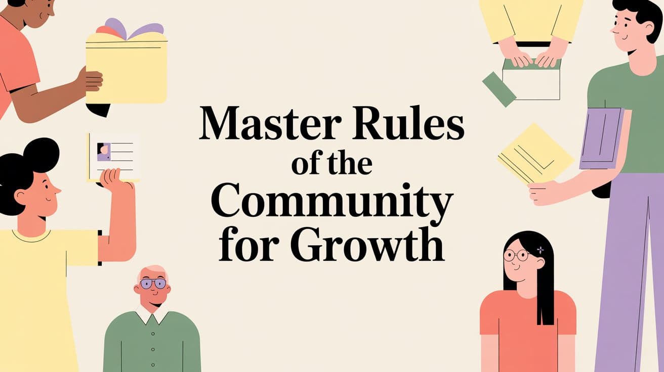 Master the Rules of the Community for Unstoppable Growth