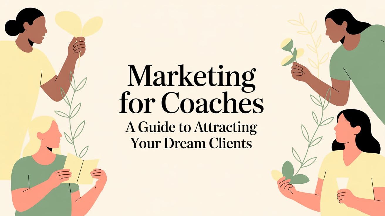 Marketing For Coaches A Guide to Attracting Your Dream Clients