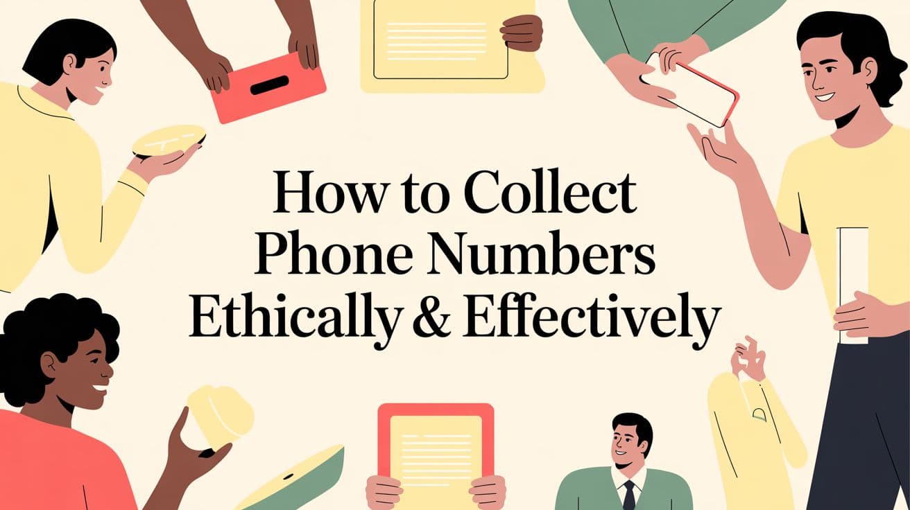 How to Collect Phone Numbers Ethically & Effectively